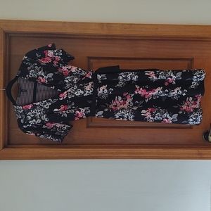 WHBM Reversible Surplice Neckline Dress